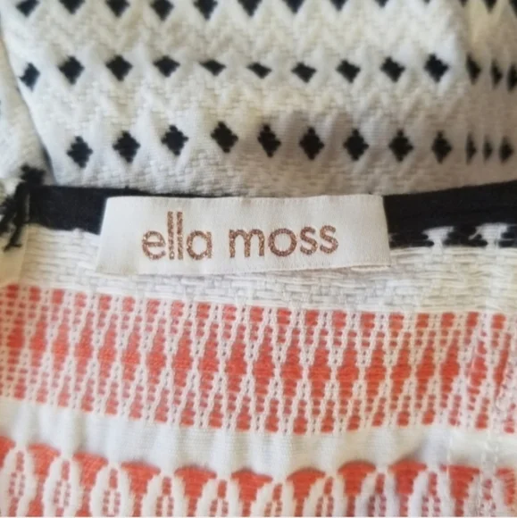 Ella Moss Dress Quilted Strapless with Pockets Pink Size M - Picture 11 of 11